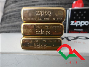 Tìm hiểu về mẫu mộc đáy ngược bật lửa Zippo