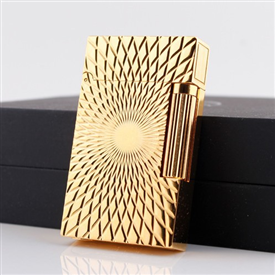 Bật lửa Dupont nguyên khối hoa văn xoáy ốc D39