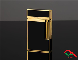 Bật lửa S.T.Dupont sơn đen D02V