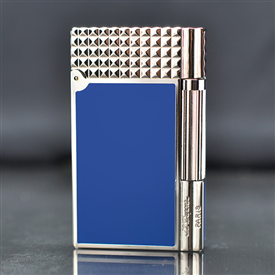 Bật lửa ST Dupont Hong Kong màu xanh trắng D168XT